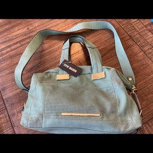 NWT Steve Madden Bmazy Perf Satchel